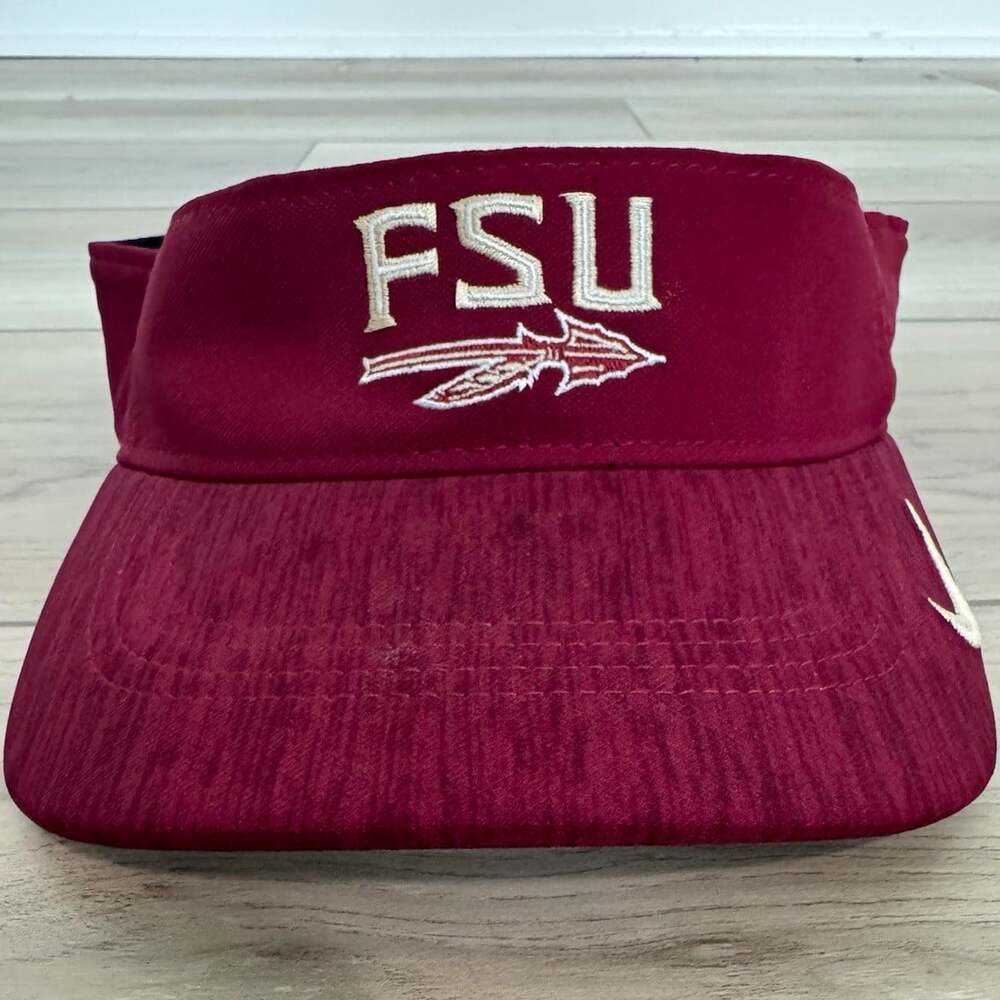 Florida State Seminoles Nike Dri-FIT Visor FSU Garnet Gold Adjustable Hat